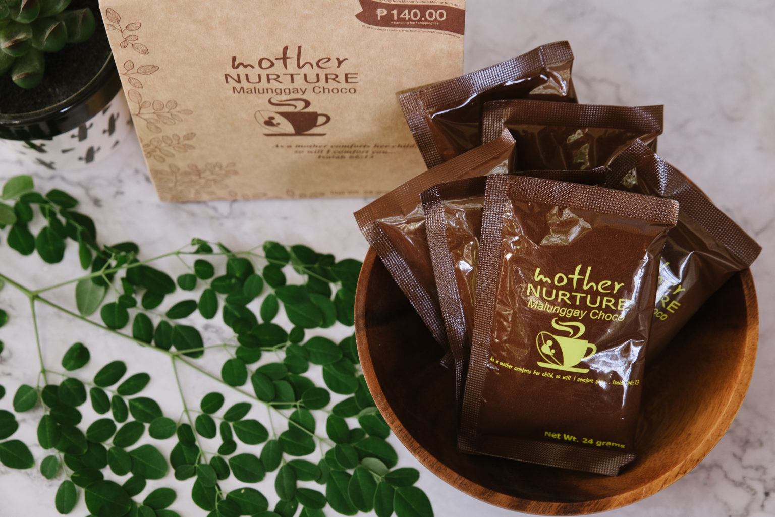 Mother Nurture Coffee & Chocolate Mix for Breastfeeding Moms FROM THIS HOME